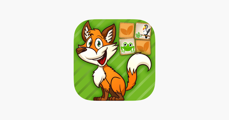 Animal pairs games - brain training Game Cover