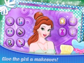 Cartoon Princess Beauty Salon Image