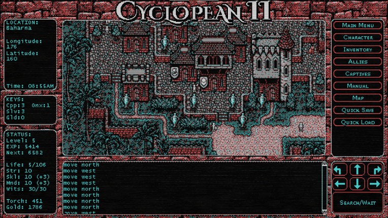 Cyclopean II: The Dreamlands screenshot