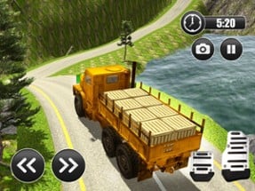 Extreme Off Road Cargo Truck Driver 3D Image