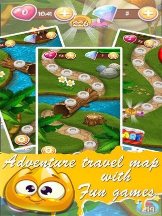 Fruit jelly jam Blitz - Match and Pop 3 Mania Puzzle Image