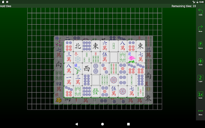 Mahjongg Builder screenshot