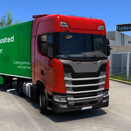 US Truck Driving Game 3D Truck Image