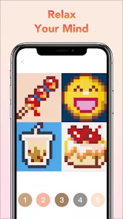 Pixel Art Book-Color By Number Image