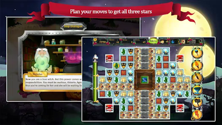 Witch & Wizard: Magic Match-3 screenshot