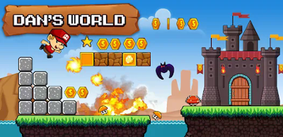 Super Dan's World - Run Game Image