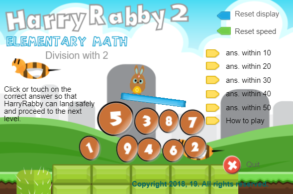 Games like HarryRabby2 Simple Division w/o remainder FREE Ver