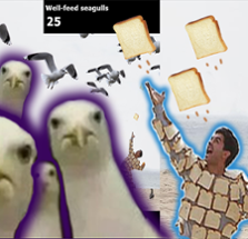 Seagulls_vs_bread_man Image