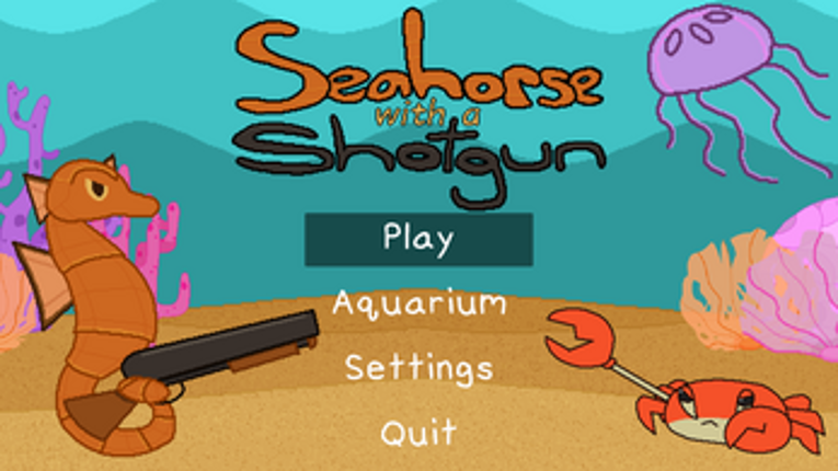 Seahorse with a Shotgun Image