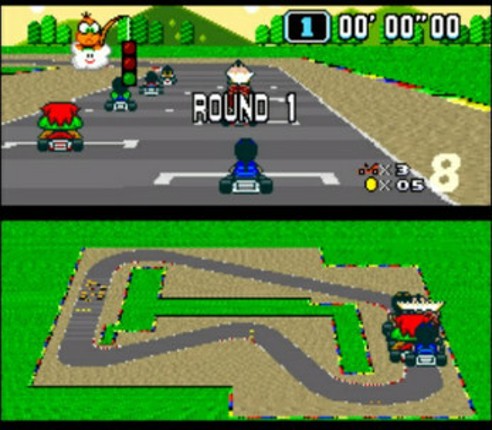 Super MK vs SF Kart (D83 Version) Image