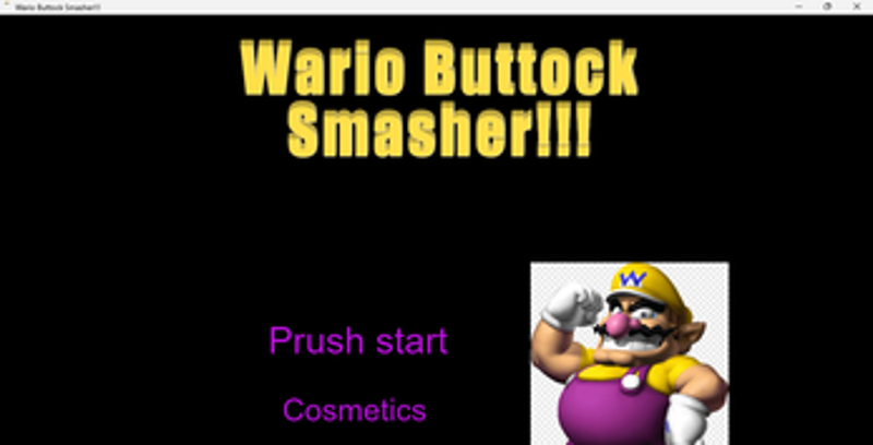 Wario Buttock Smasher!!! screenshot