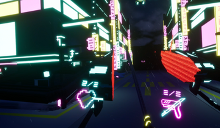 NEO TOKYO: AKIMBO VR - HNU SUMMER GAME JAM WINNER 2025 screenshot