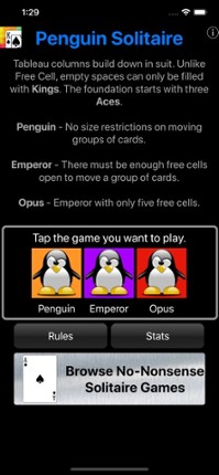 Penguin Solitaire Image