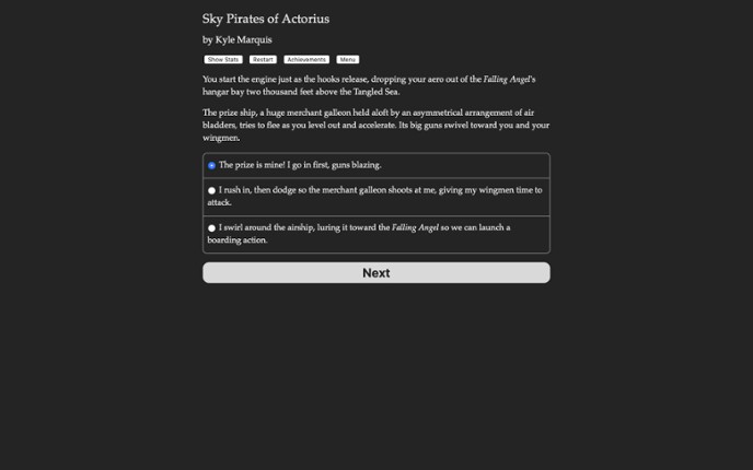 Sky Pirates of Actorius screenshot