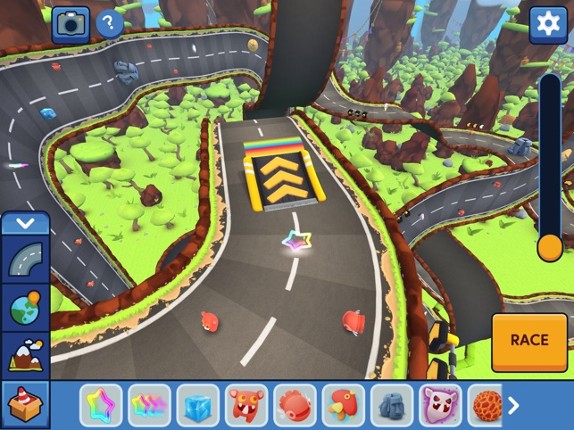 Starlit On Wheels: Super Kart Image