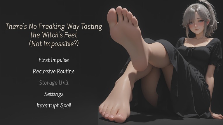 There's No Freaking Way Tasting the Witch's Feet (Not Impossible?) Image
