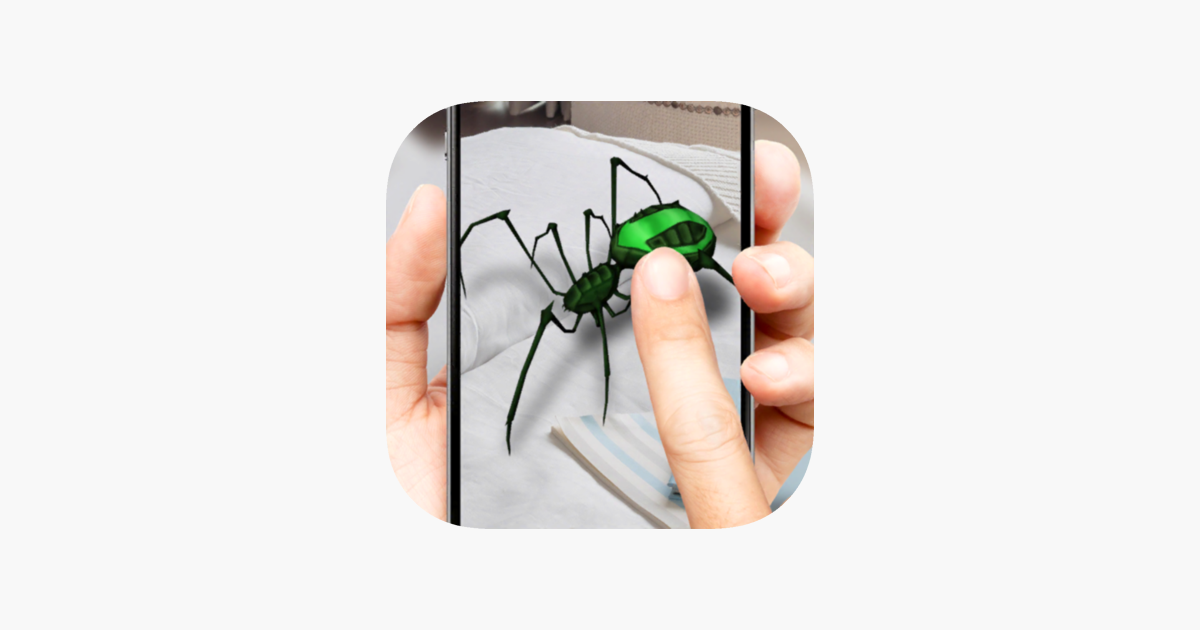 Games like 3D spider on a hand simulator