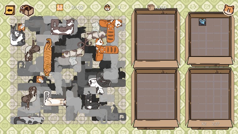Box Cats Puzzle screenshot