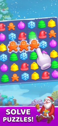 Christmas Santa's Match 3 screenshot