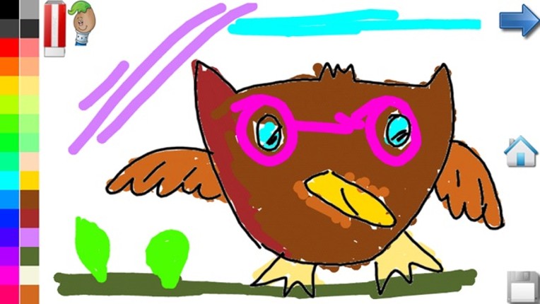 Coloring Book the Country Farm Image