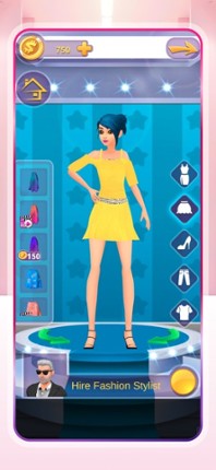 Fashion design &amp; dress-up game screenshot