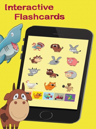 Flash Cards for Kids: touch picture listen sounds screenshot