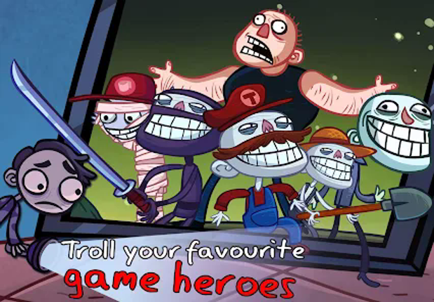 Troll Face Quest: Video Games screenshot