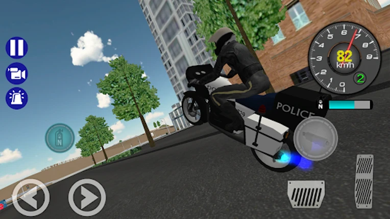 Police Motorbike Road Rider screenshot