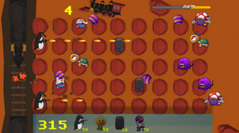 Penguins vs ...Monsters screenshot