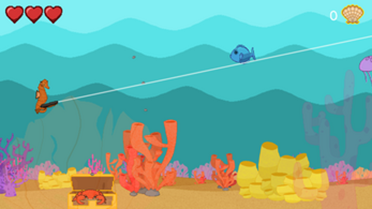 Seahorse with a Shotgun Image