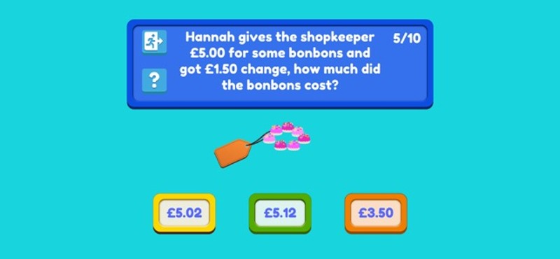 Happy Shoppers: Money maths! screenshot