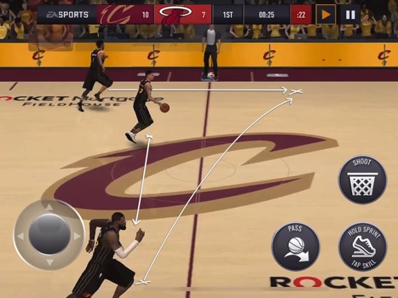NBA LIVE Mobile Basketball screenshot