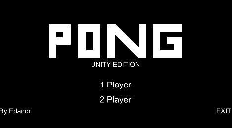 Games like Pong: Unity Edition
