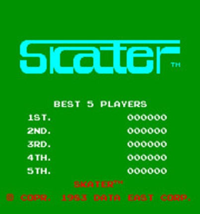 Skater Game Cover