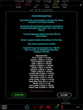 Time Idle RPG screenshot