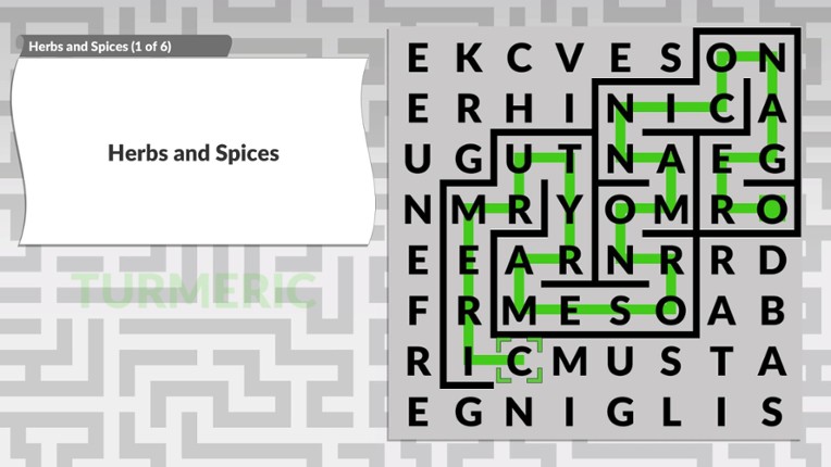 Word Maze by Powgi screenshot
