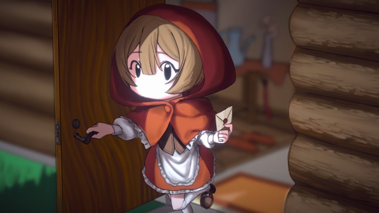 赤ずきんちゃんのお見舞い screenshot