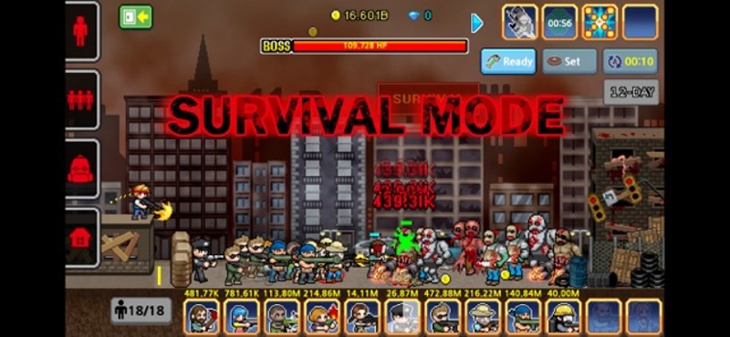 100 DAYS Zombie Survival screenshot
