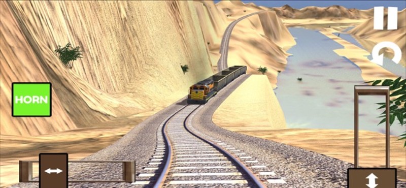 3D Euro Train Drive Simulator screenshot