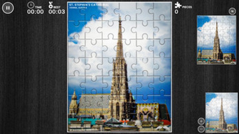 Aberiel St. Stephen's Cathedral Jigsaw Puzzle screenshot