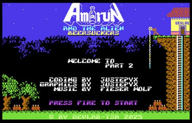 AmiRun and the Alien Beersuckers screenshot