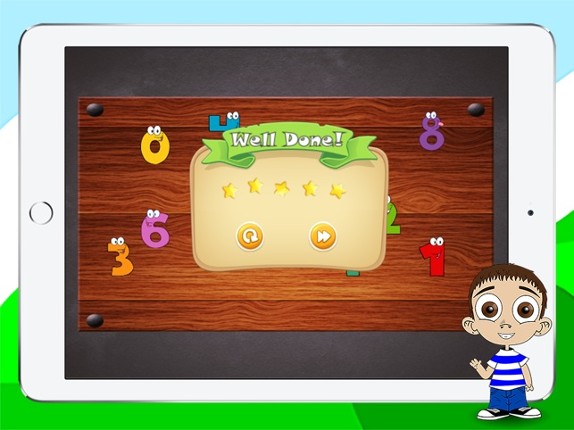 Baby block puzzles : Numbers Image