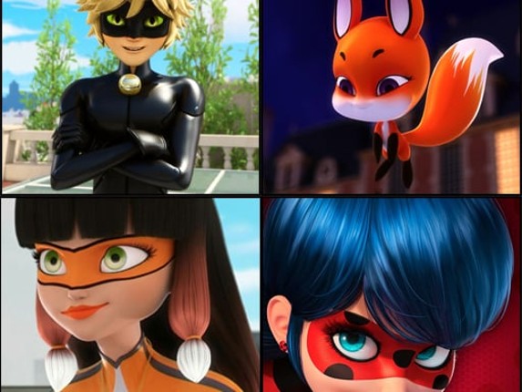 Blocks Miraculous ladybug Match Game Cover