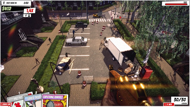 CARDS GUNS ZOMBIES screenshot