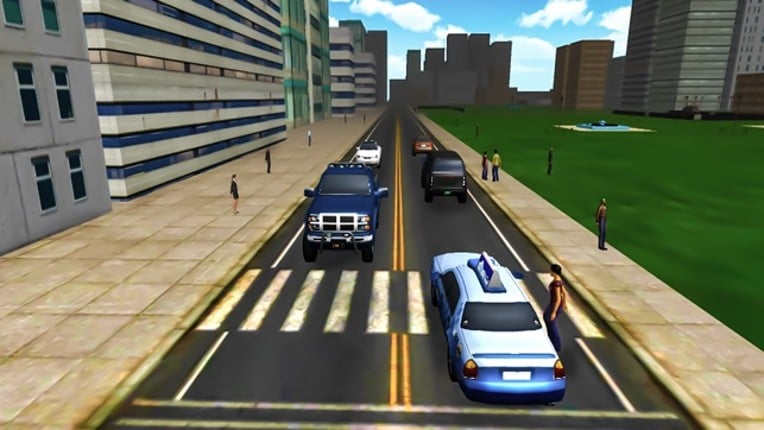 Crazy Taxi Driver Game : Yellow Cab City Driving Simulator 3D 2016 screenshot
