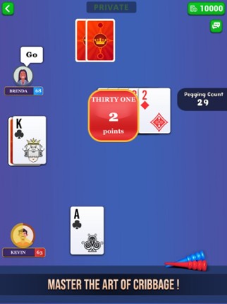 Cribbage+ screenshot