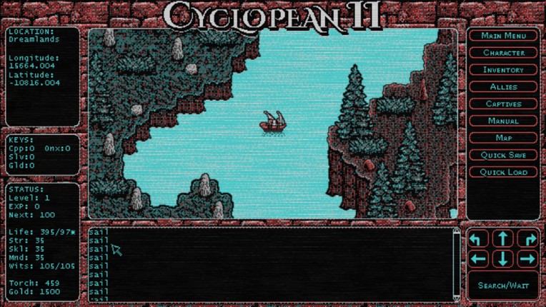 Cyclopean II: The Dreamlands screenshot