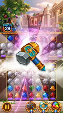 Jewel Athena: Match 3 blast screenshot