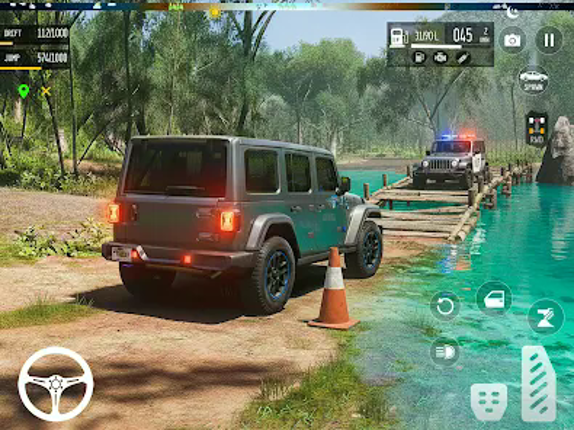 Offroad Jeep Drive Simulator screenshot