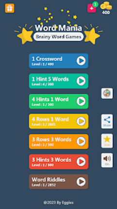 Word Mania - Brainy Word Games screenshot